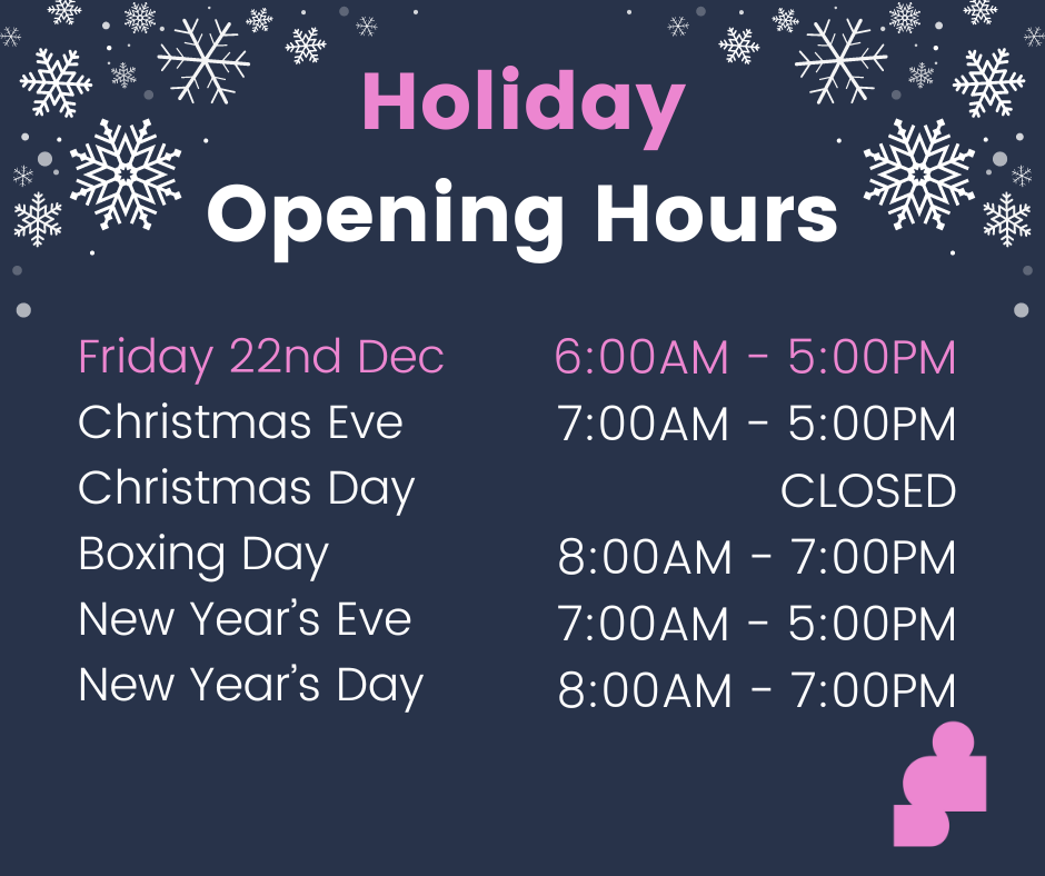 Opening Hours Bay Pavilions